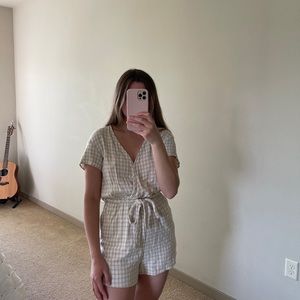 H&M Gingham Romper